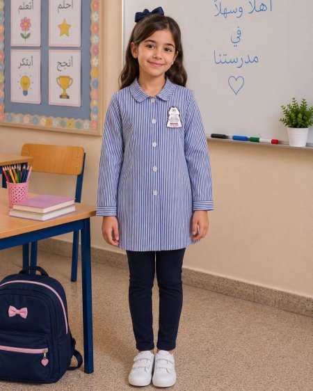 مريول ازرق سحب